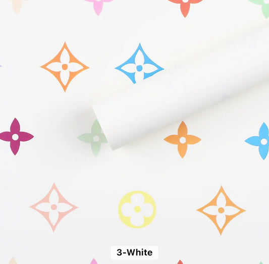 White -Lux wrapping paper